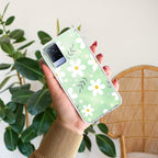 Daisy Bloom Transparent Silicon Case For Vivo V21 5G
