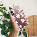 Daisy Bloom Transparent Silicon Case For Vivo V29 5G