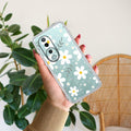 Daisy Bloom Transparent Silicon Case For Vivo V40 5G