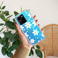 Daisy Bloom Transparent Silicon Case For Vivo Y35