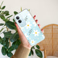 Daisy Bloom Transparent Silicon Case For Vivo Y29 5G