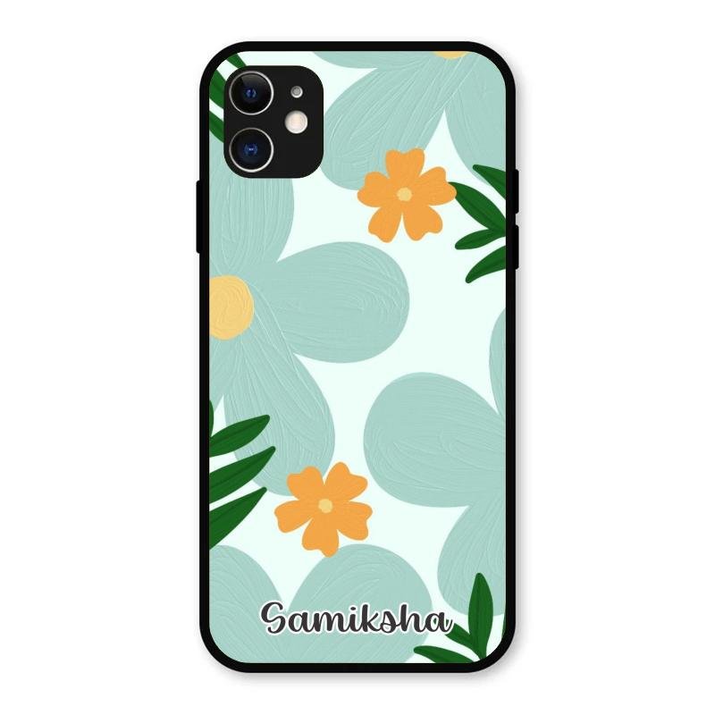 Daisy Dreams Customized Glass Case Cover For iPhone 11