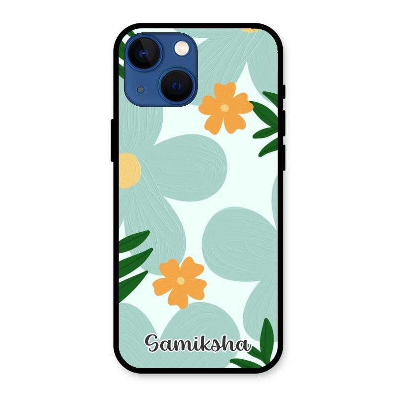 Daisy Dreams Customized Glass Case Cover For iPhone 13 mini