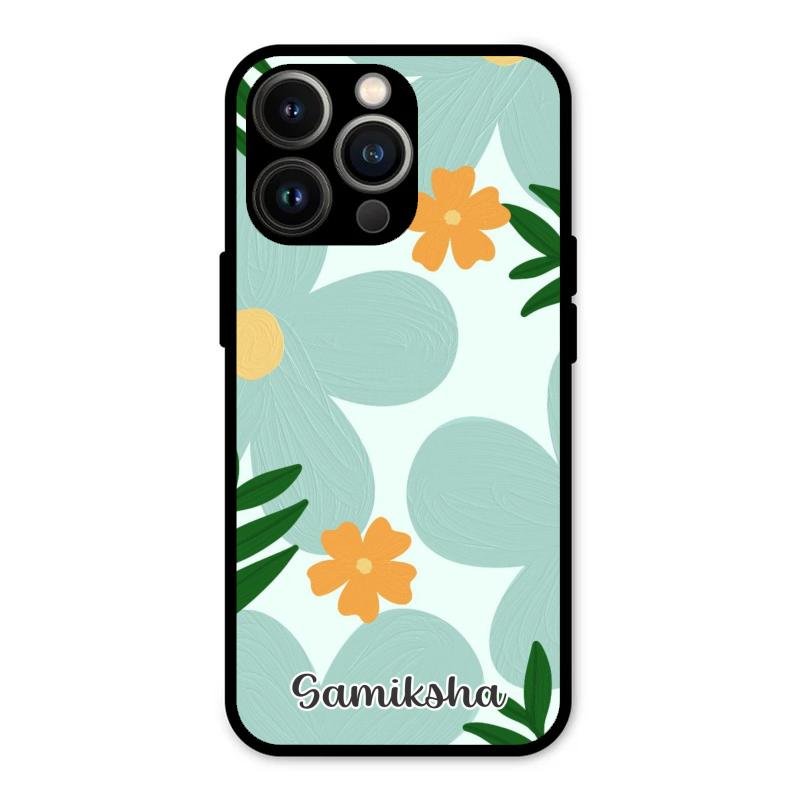 Daisy Dreams Customized Glass Case Cover For iPhone 13 Pro