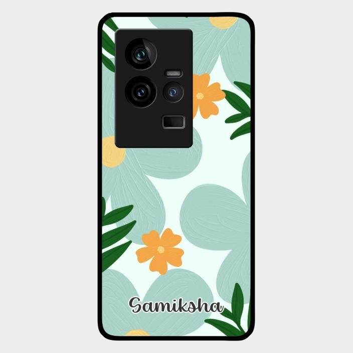 Daisy Dreams Customized Glass Case Cover For Iqoo 11 5G