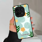 Daisy Dreams Customized Glass Case Cover For Vivo - ShopOnCliQ