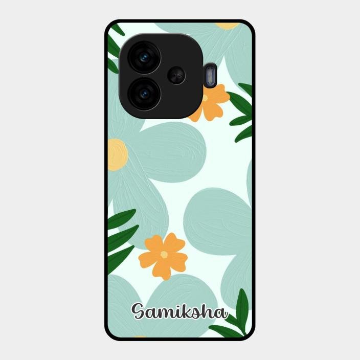 Daisy Dreams Customized Glass Case Cover For Iqoo Neo 10R 5G