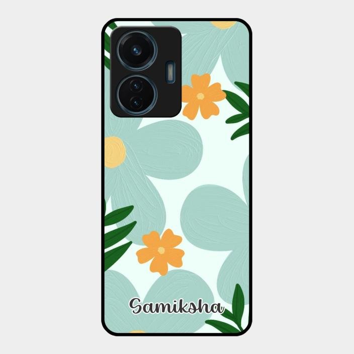 Daisy Dreams Customized Glass Case Cover For Iqoo Z6 Lite 5G