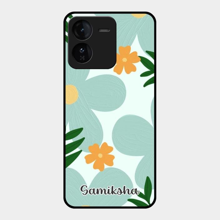 Daisy Dreams Customized Glass Case Cover For Iqoo Z9 5G