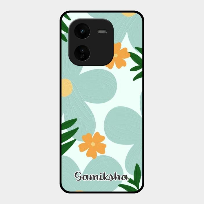 Daisy Dreams Customized Glass Case Cover For Iqoo Z9X 5G