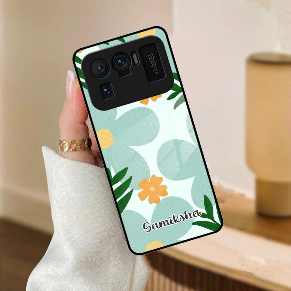 Daisy Dreams Customized Glass Case Cover For Redmi/Xiaomi