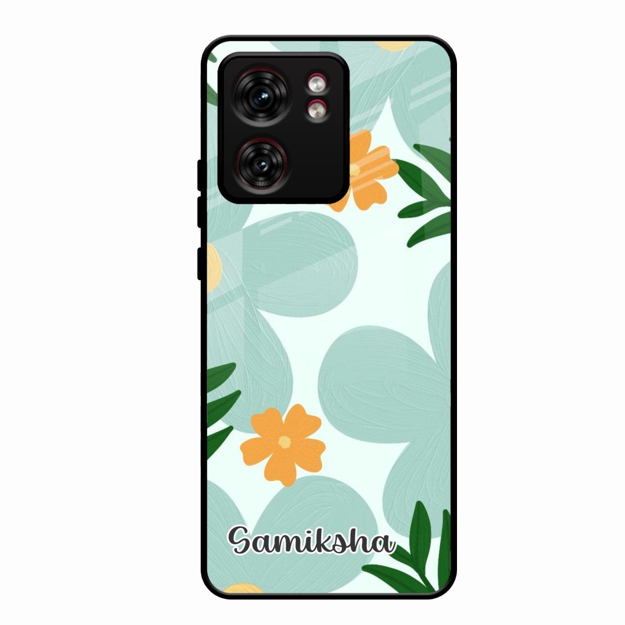Daisy Dreams Customized Glass Case Cover For Motorola Edge 40