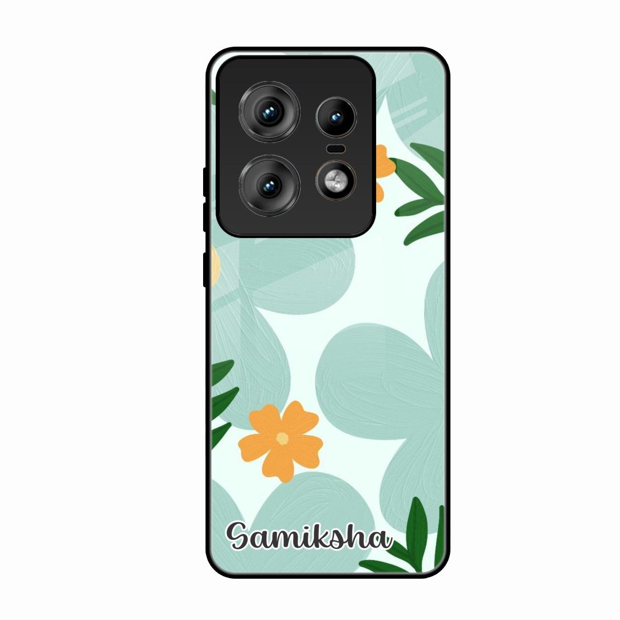Daisy Dreams Customized Glass Case Cover For Motorola Edge 50 Pro