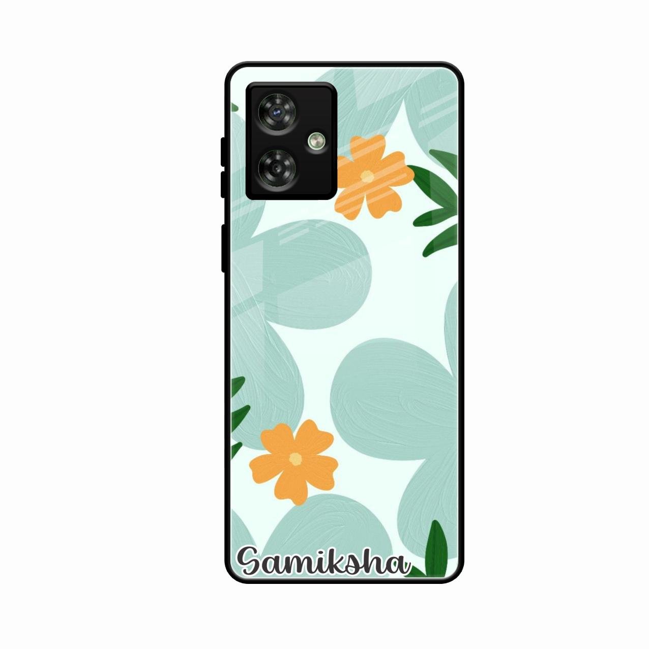Daisy Dreams Customized Glass Case Cover For Motorola G64 5G