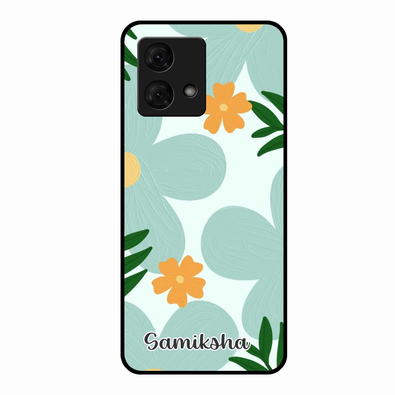 Daisy Dreams Customized Glass Case Cover For Motorola g84 5G