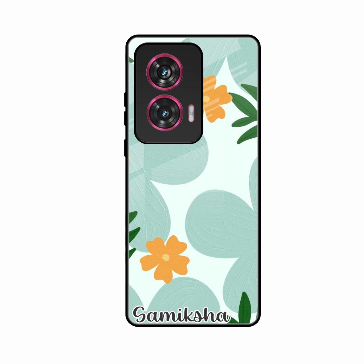 Daisy Dreams Customized Glass Case Cover For Motorola G85 5G