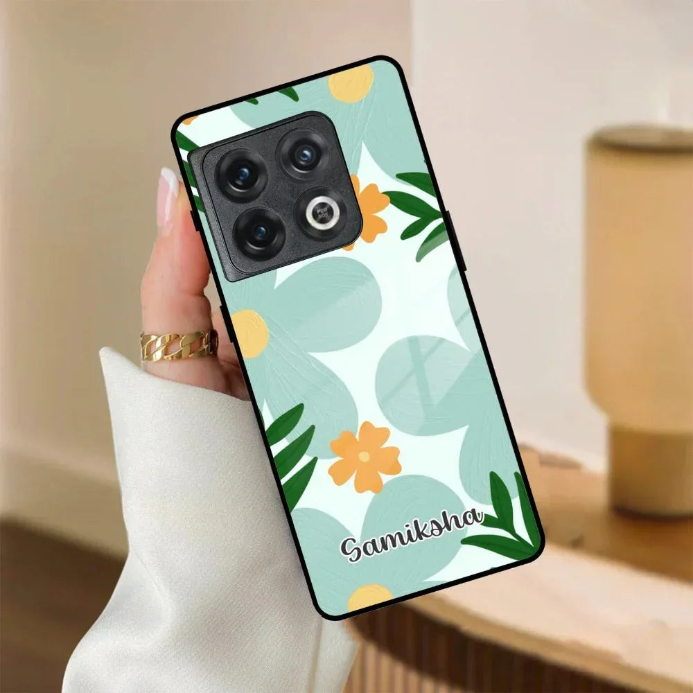 Daisy Dreams Customized Glass Case Cover For OnePlus - ShopOnCliQ