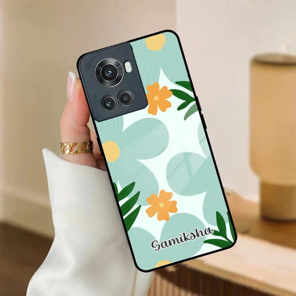 Daisy Dreams Customized Glass Case Cover For OnePlus - ShopOnCliQ