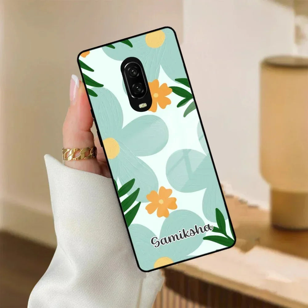 Daisy Dreams Customized Glass Case Cover For OnePlus - ShopOnCliQ