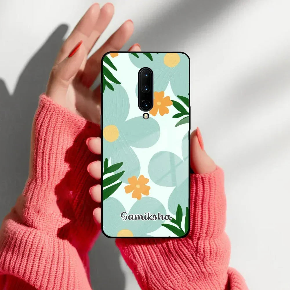 Daisy Dreams Customized Glass Case Cover For OnePlus - ShopOnCliQ