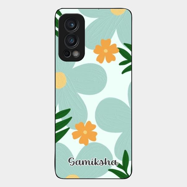 Daisy Dreams Customized Glass Case Cover For Oneplus Nord 2 5G
