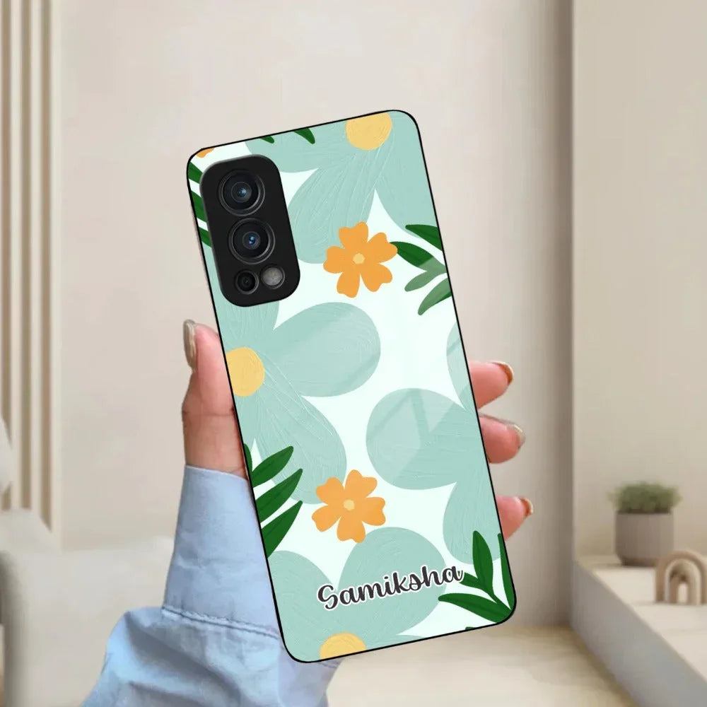 Daisy Dreams Customized Glass Case Cover For OnePlus - ShopOnCliQ