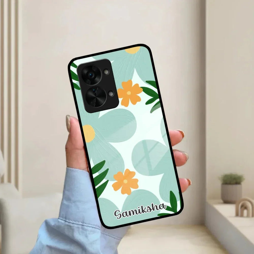 Daisy Dreams Customized Glass Case Cover For OnePlus - ShopOnCliQ