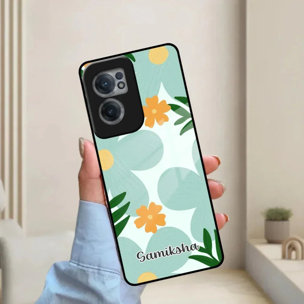 Daisy Dreams Customized Glass Case Cover For OnePlus - ShopOnCliQ