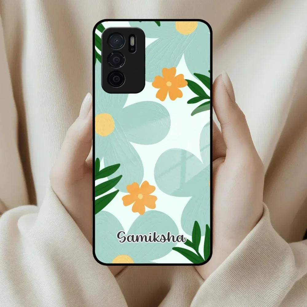 Daisy Dreams Customized Glass Case Cover For Oppo - ShopOnCliQ