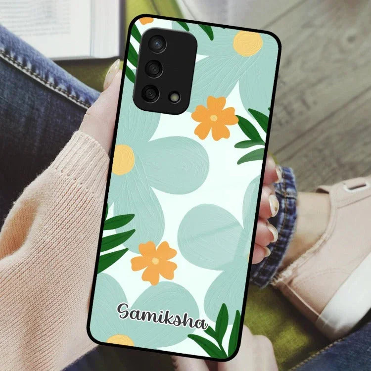 Daisy Dreams Customized Glass Case Cover For Oppo - ShopOnCliQ