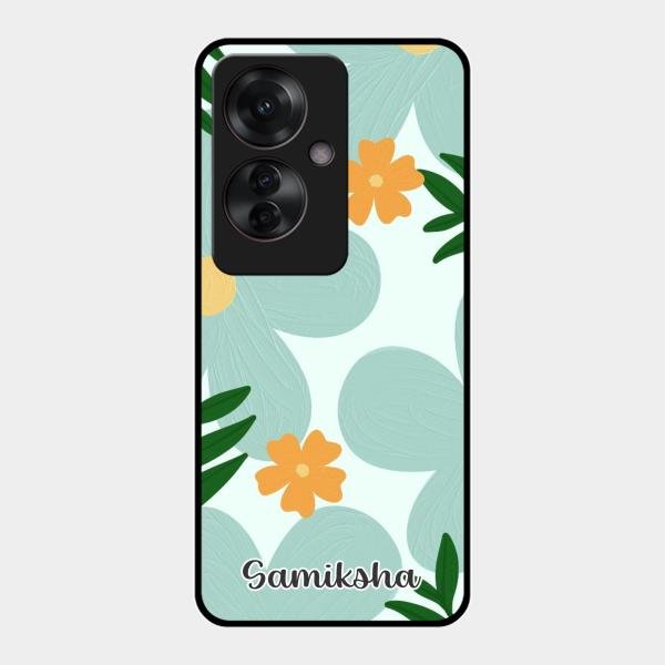 Daisy Dreams Customized Glass Case Cover For Oppo F25 Pro 5G