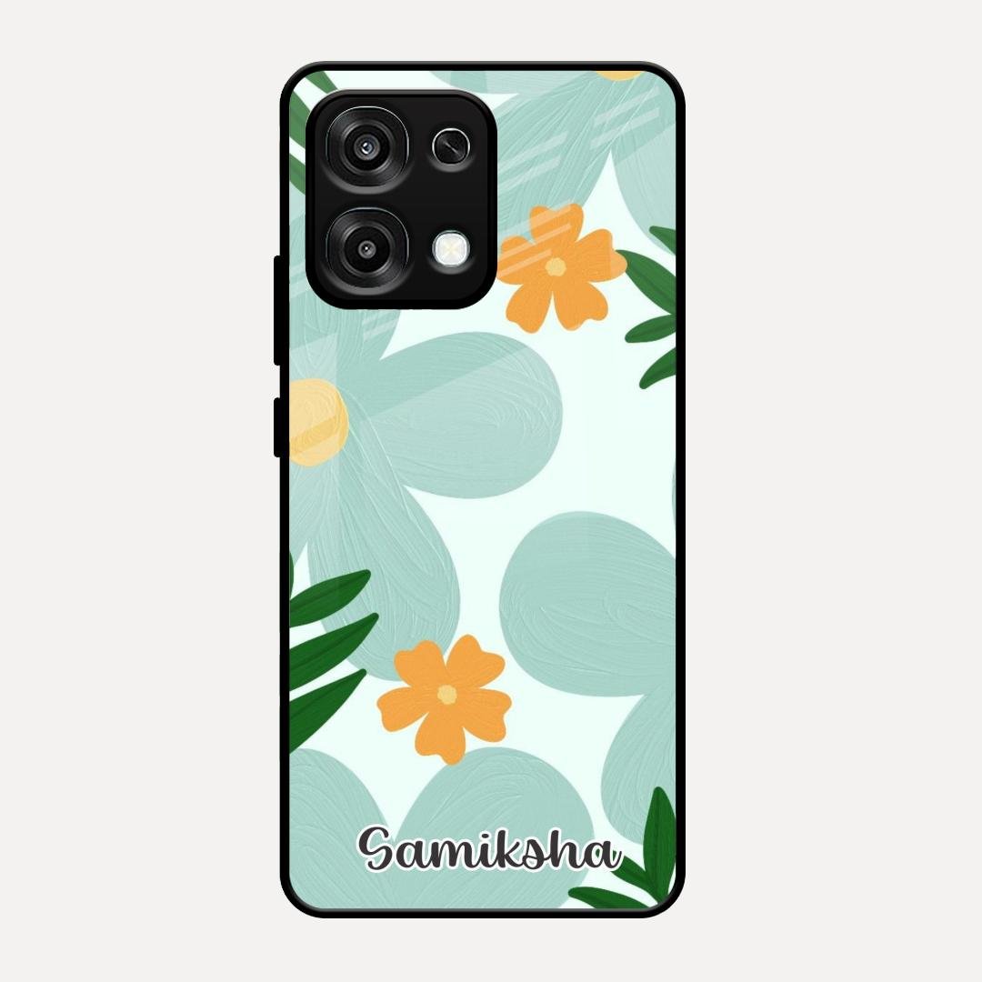 Daisy Dreams Customized Glass Case Cover For Oppo F31 5G
