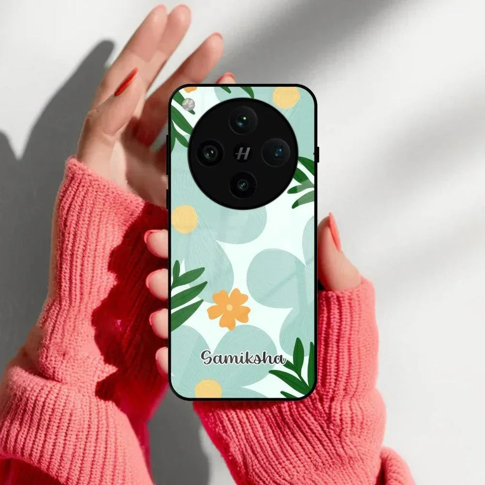 Daisy Dreams Customized Glass Case Cover For Oppo - ShopOnCliQ