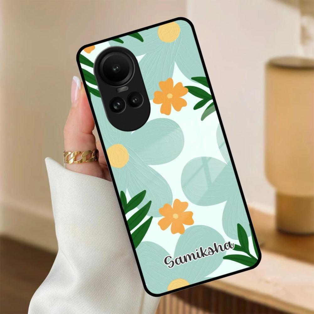 Daisy Dreams Customized Glass Case Cover For Oppo - ShopOnCliQ