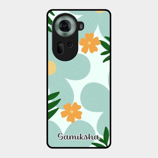 Daisy Dreams Customized Glass Case Cover For Oppo Reno 11 5G