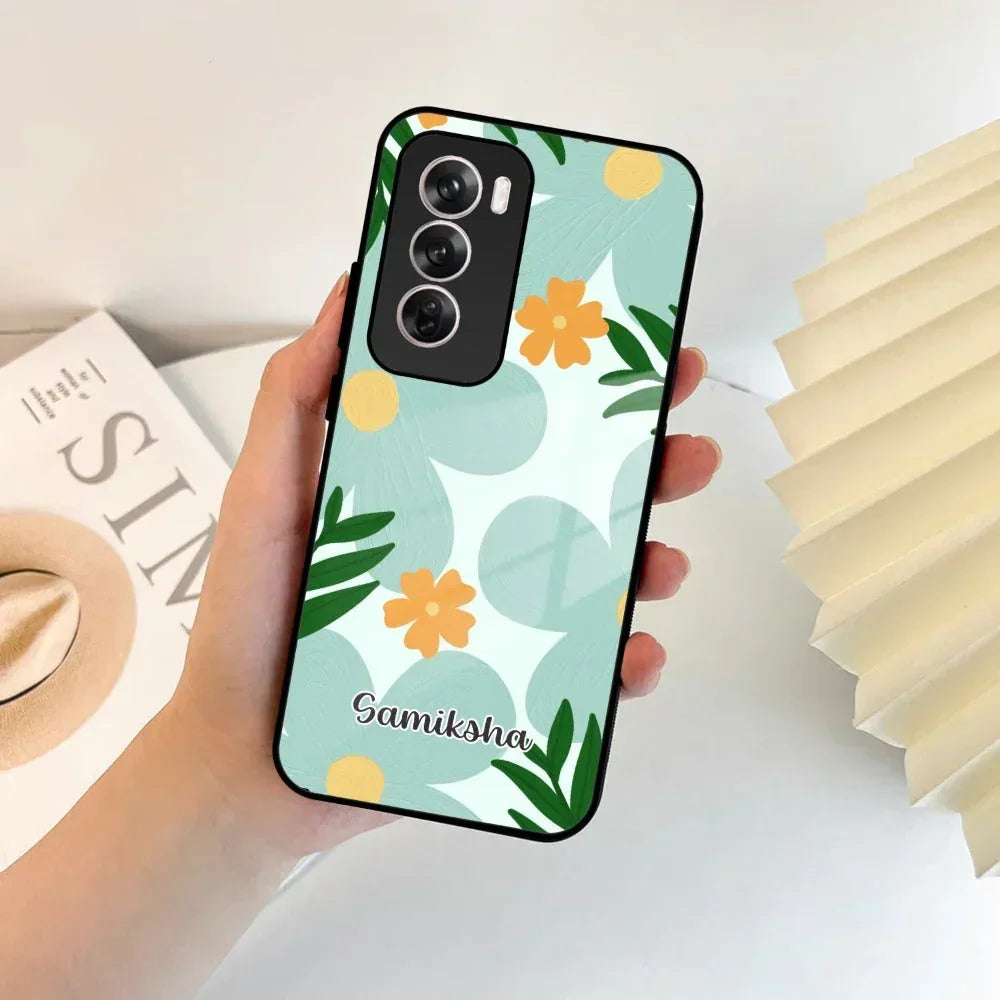 Daisy Dreams Customized Glass Case Cover For Oppo - ShopOnCliQ
