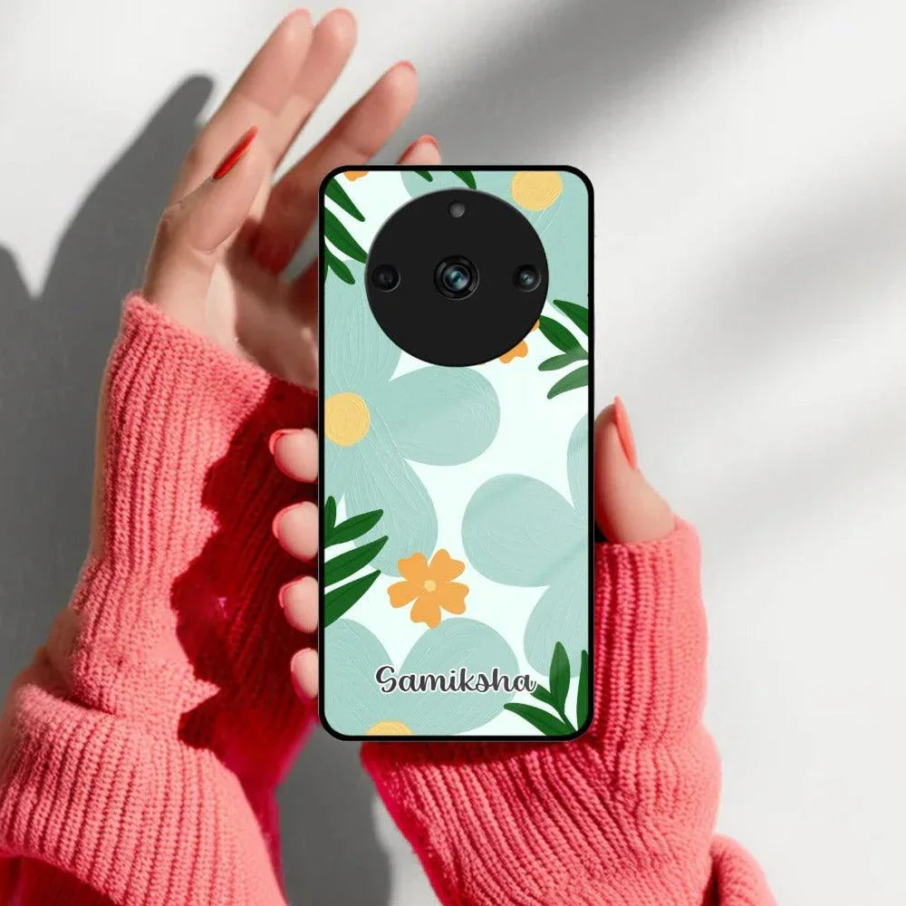Daisy Dreams Customized Glass Case Cover For Realme/Narzo - ShopOnCliQ