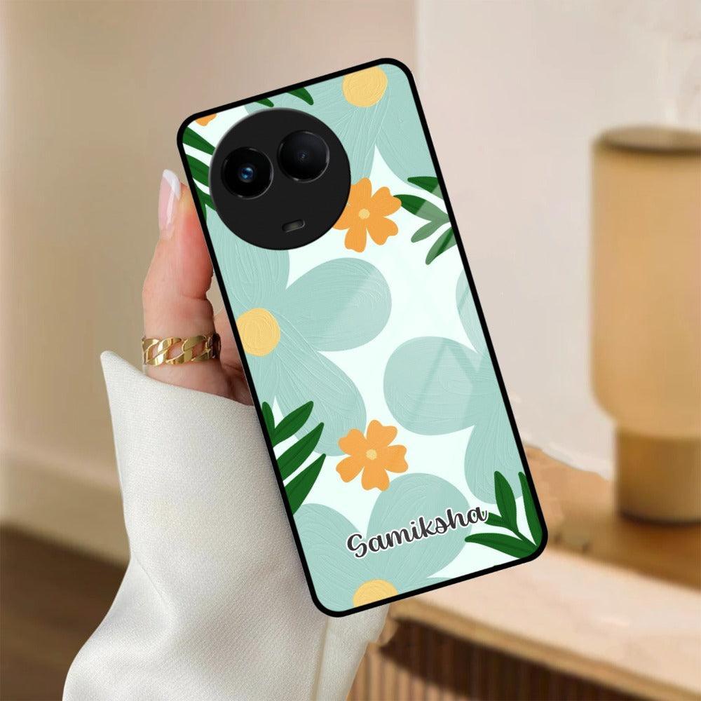 Daisy Dreams Customized Glass Case Cover For Realme/Narzo - ShopOnCliQ