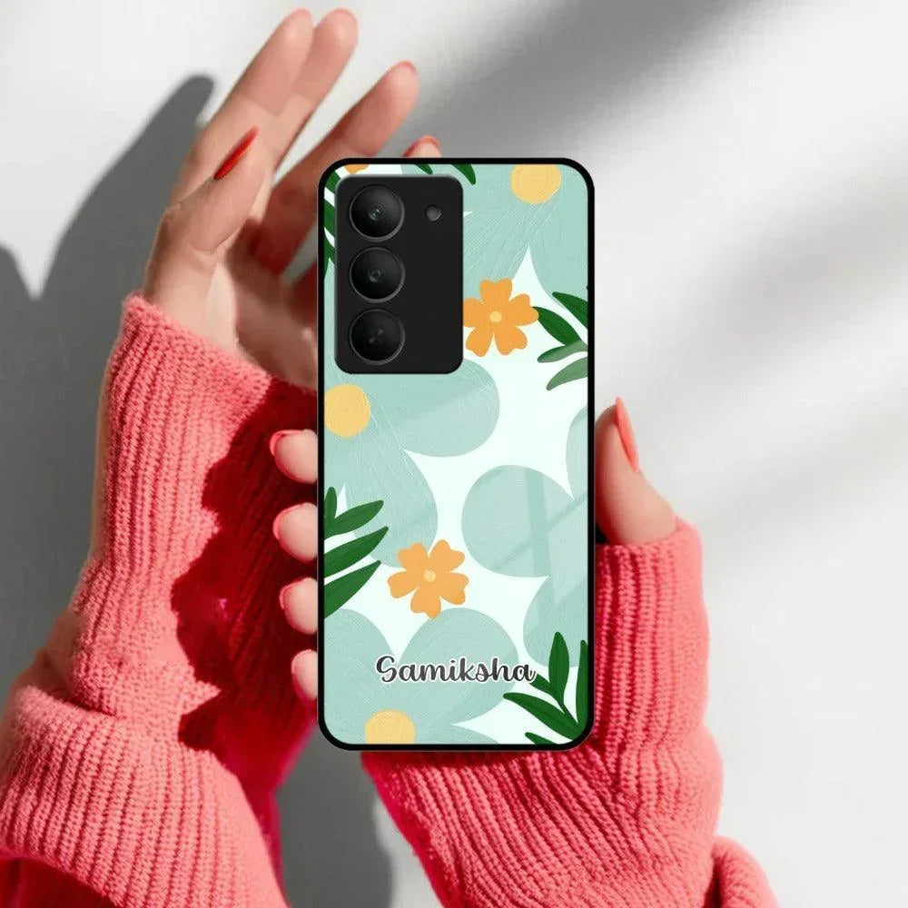 Vintage Vibes Glass Case Cover For Realme/Narzo - ShopOnCliQ