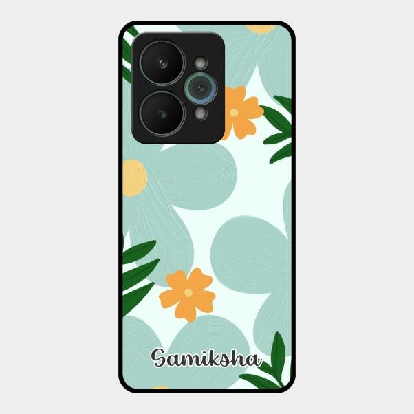 Daisy Dreams Customized Glass Case Cover For Realme 15 5G