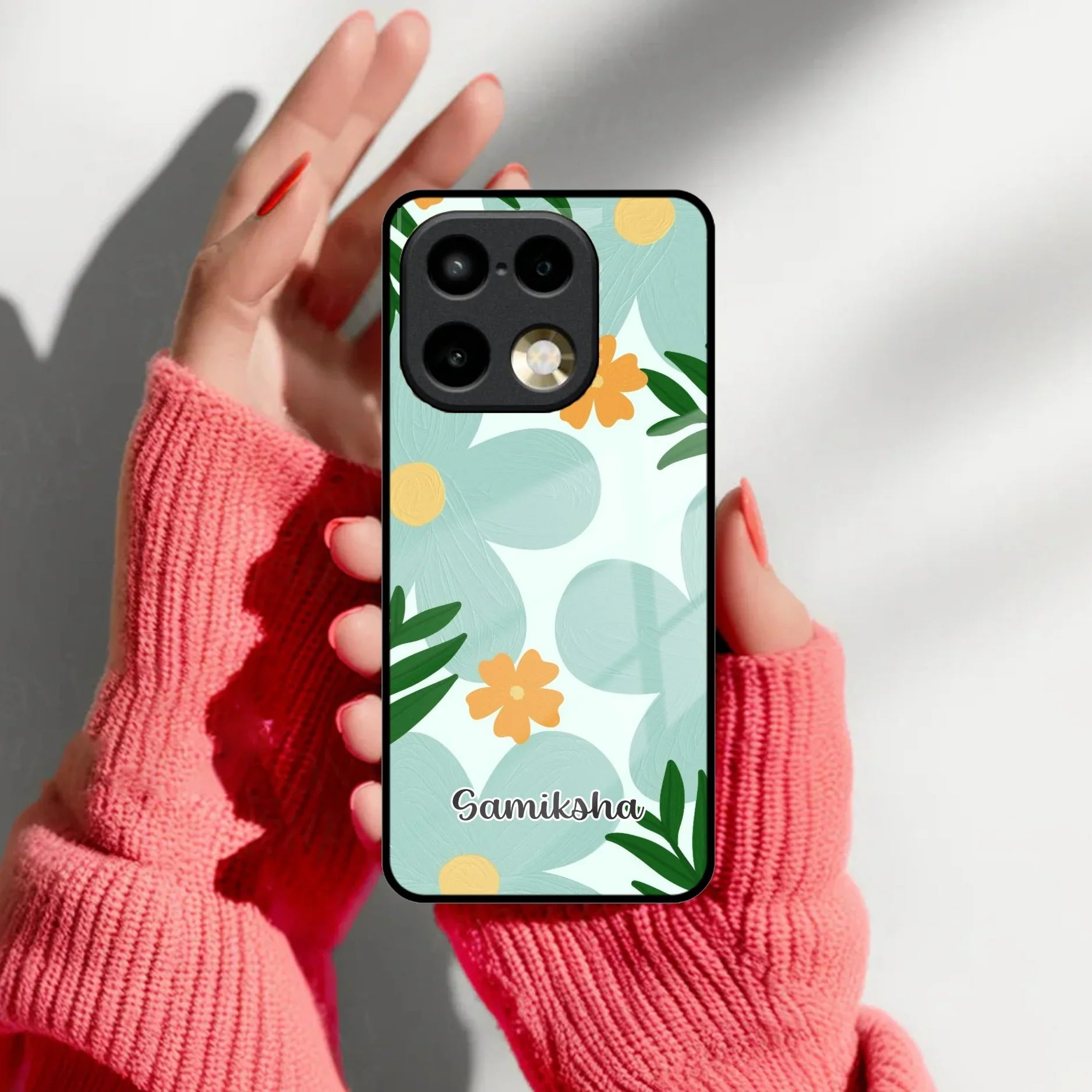 Cute King With Crown Glass Case For Realme/Narzo
