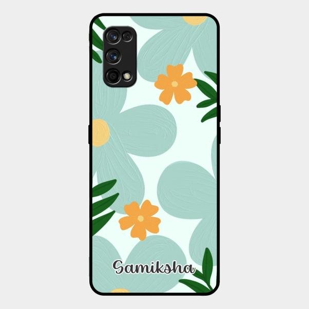 Daisy Dreams Customized Glass Case Cover For Realme 7 Pro