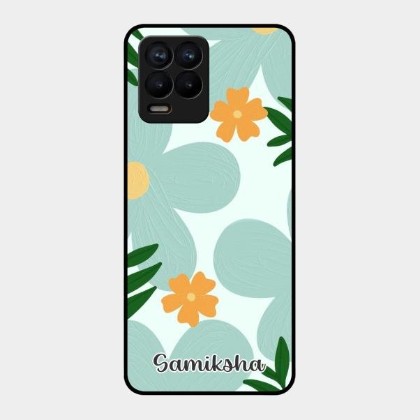 Daisy Dreams Customized Glass Case Cover For Realme 8 Pro