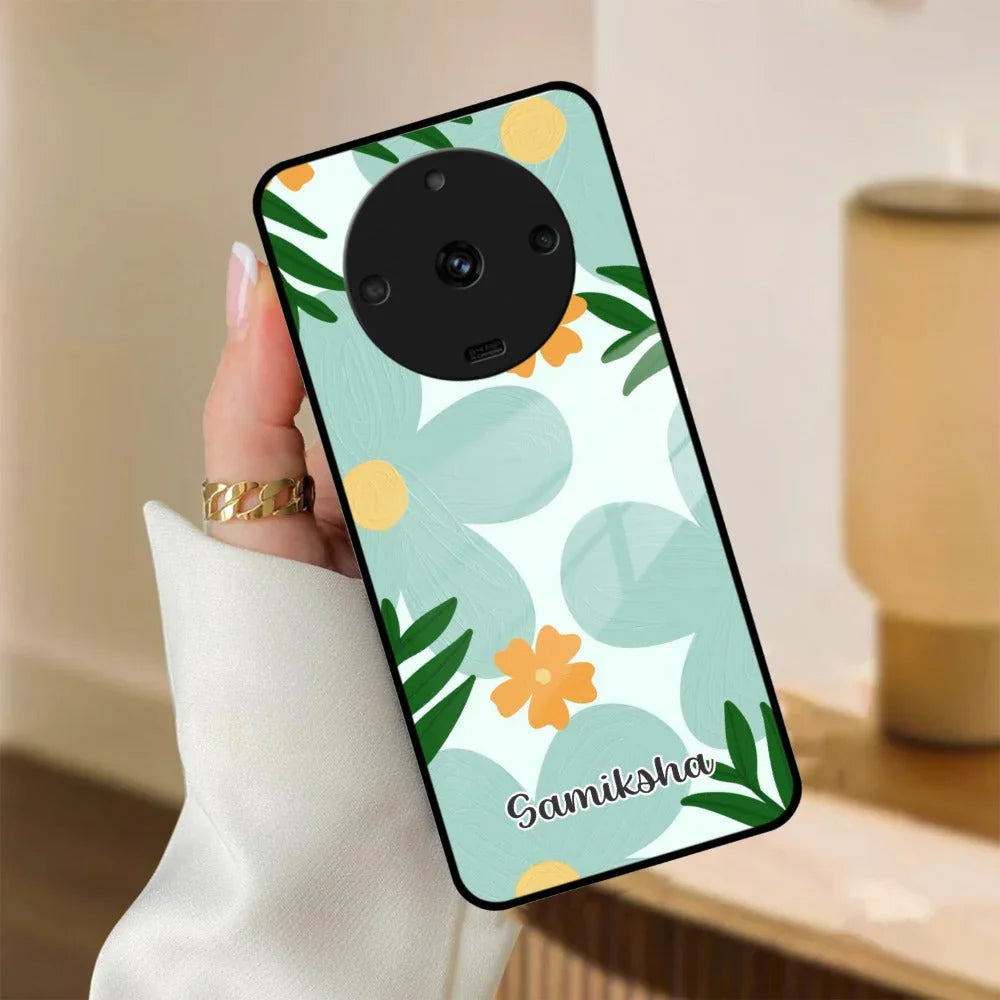 Daisy Dreams Customized Glass Case Cover For Realme/Narzo - ShopOnCliQ