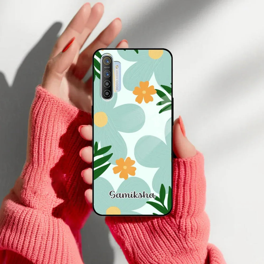 Daisy Dreams Customized Glass Case Cover For Realme/Narzo - ShopOnCliQ