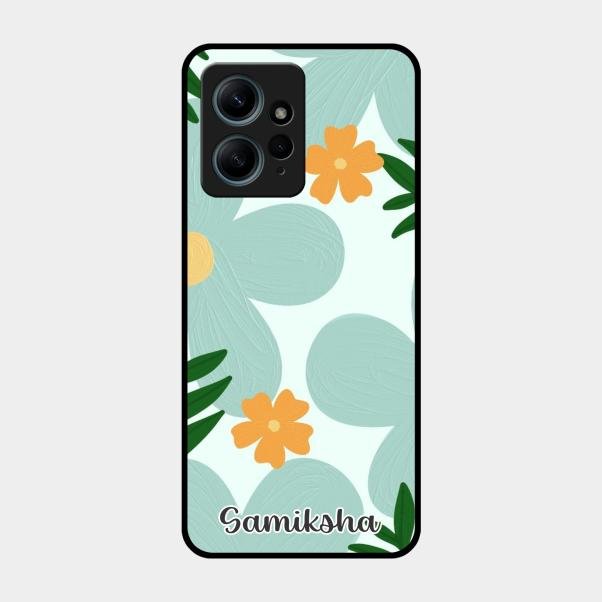 Daisy Dreams Customized Glass Case Cover For Redmi Note 12 4G