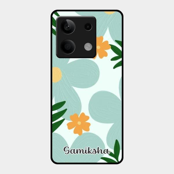 Daisy Dreams Customized Glass Case Cover For Redmi Note 13 5G