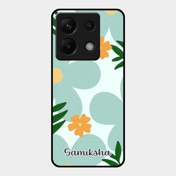Daisy Dreams Customized Glass Case Cover For Redmi Note 13 Pro 5G