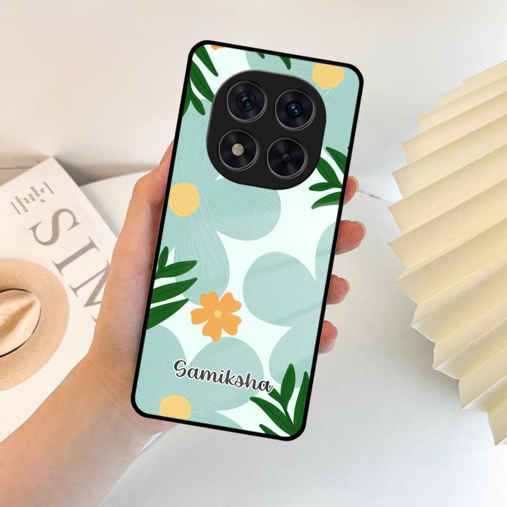 Daisy Dreams Customized Glass Case Cover For Poco