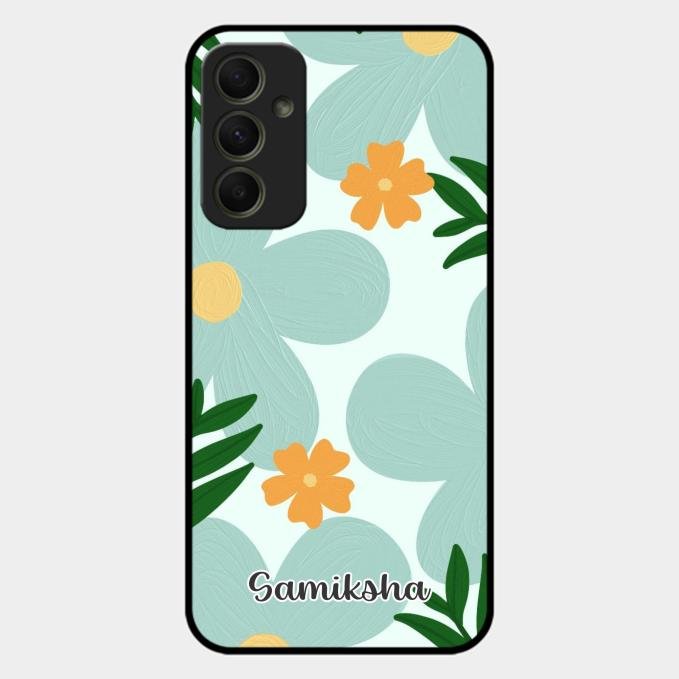 Daisy Dreams Customized Glass Case Cover For Samsung Galaxy A34 5G